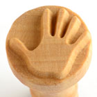 MKM Right Hand 2.5cm wood stamp